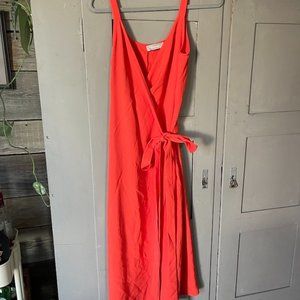 The Japanese GoWeave Tank Wrap Dress